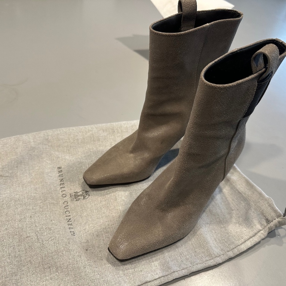 Brunello Cucinelli Booties never warn  size 5.5 (EU 35.5)